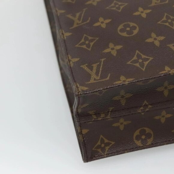 LOUIS VUITTON Monogram Sac Plat Hand Bag M51140 LV Auth EC550 - Picture 5 of 16